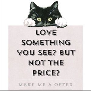 Offers Always Welcome…